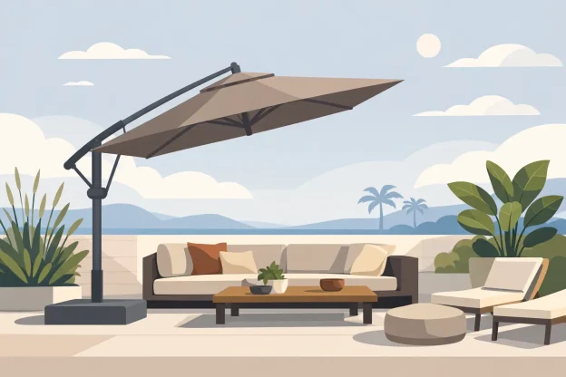 How to Choose a Cantilever Umbrella for Your Patio