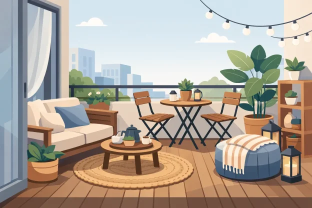 Small Condo Balcony Furniture Ideas That Work