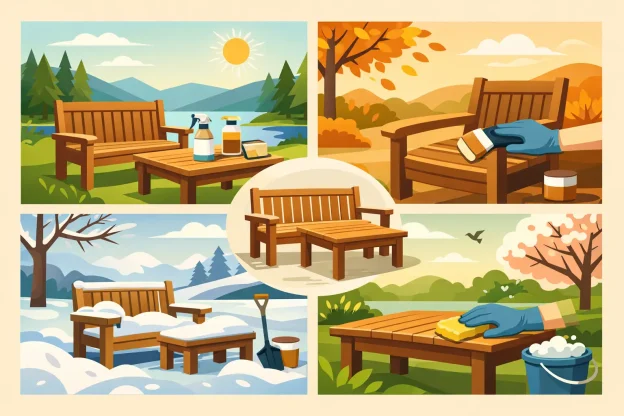 Teak Furniture Maintenance Canada: Seasonal Care