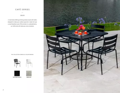 CAFE SERIES Iron by Woodard